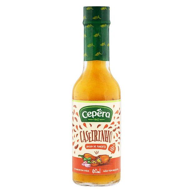 Molho de Pimenta Caseirinho Cepera 60ml