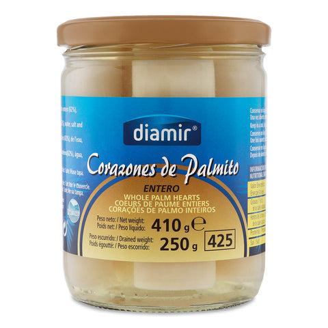 Palmito Inteiro Diamir 410g