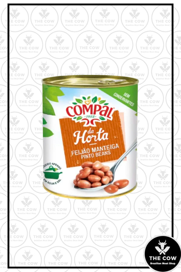 Feijão Manteiga Enlatado - Compal - 845g