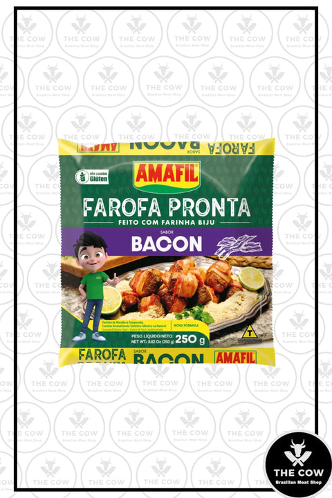 Farofa sabor Bacon - Amafil - 250g