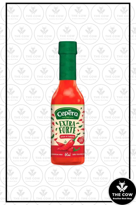 Molho de Pimenta Extra Forte - Cepera - 60ml