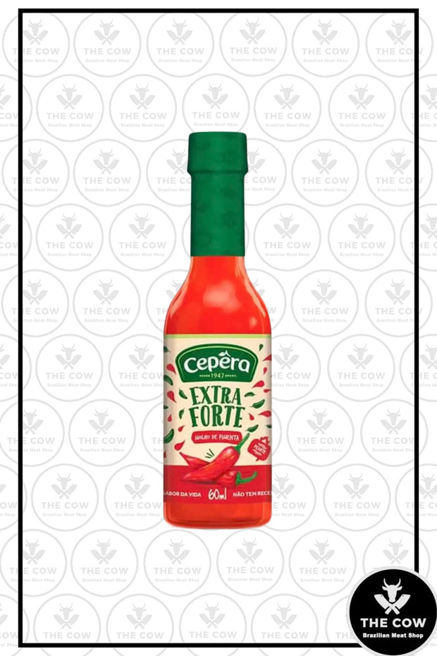 Molho de Pimenta Extra Forte - Cepera - 60ml