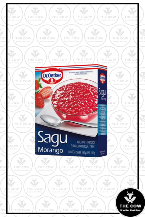 Sagu sabor Morango - Dr. Oetcker - 150g