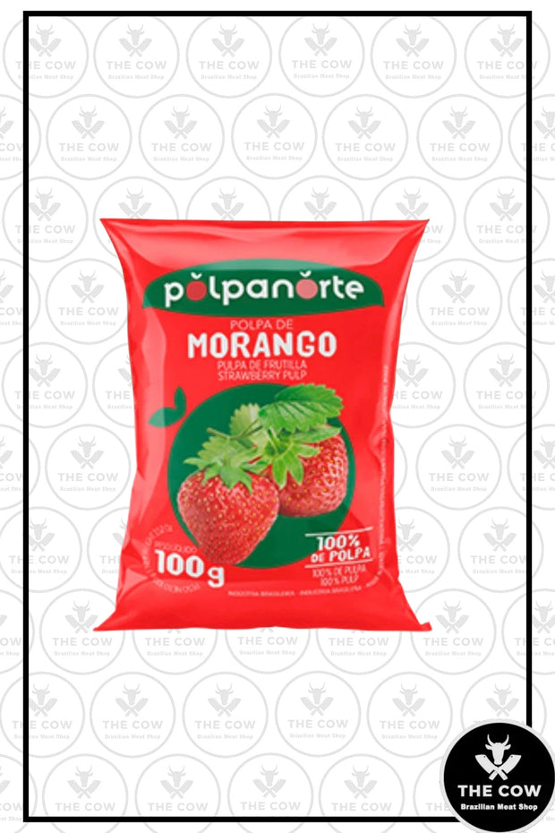 Polpa de Morango - Polpanorte - 100g