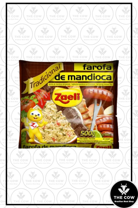 Farofa de Mandioca Tradicional- Zaeli - 500g