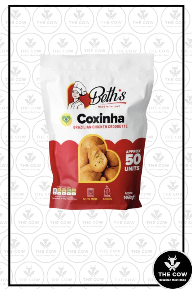 Mini Coxinha De Frango Congelado - 50 unidades - Beths