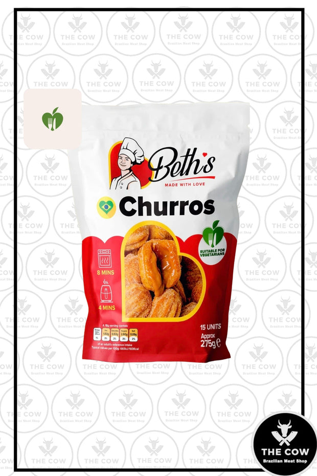 Mini Churros Congelado - 15 unidades - Beths