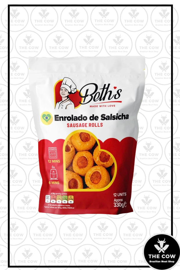 Mini Enrolado de Salsicha - 12 unidades - Beths