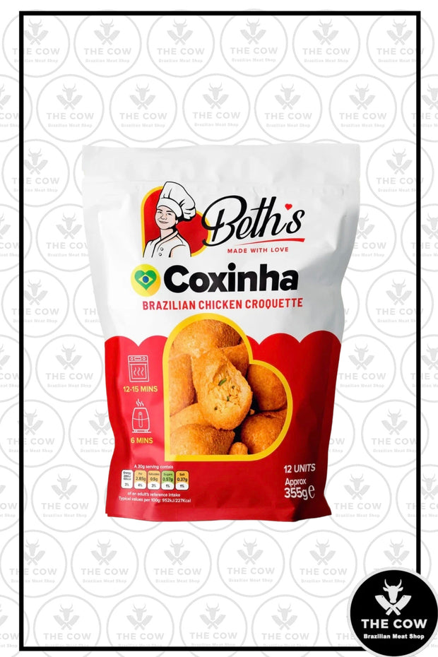 Mini Coxinha de Frango Congelado - 12 unidades - Beths
