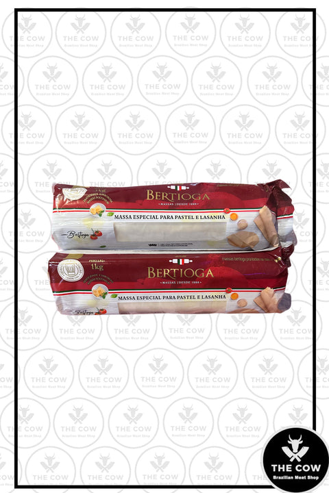 Massa de Pastel Rolo - 1 KG - Bertioga
