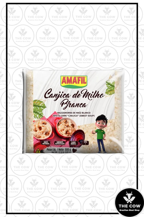 Canjica de Milho Branca - Amafil - 500g