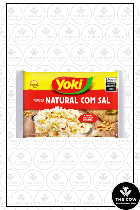Pipoca Natural com Sal - Yoki - 100g