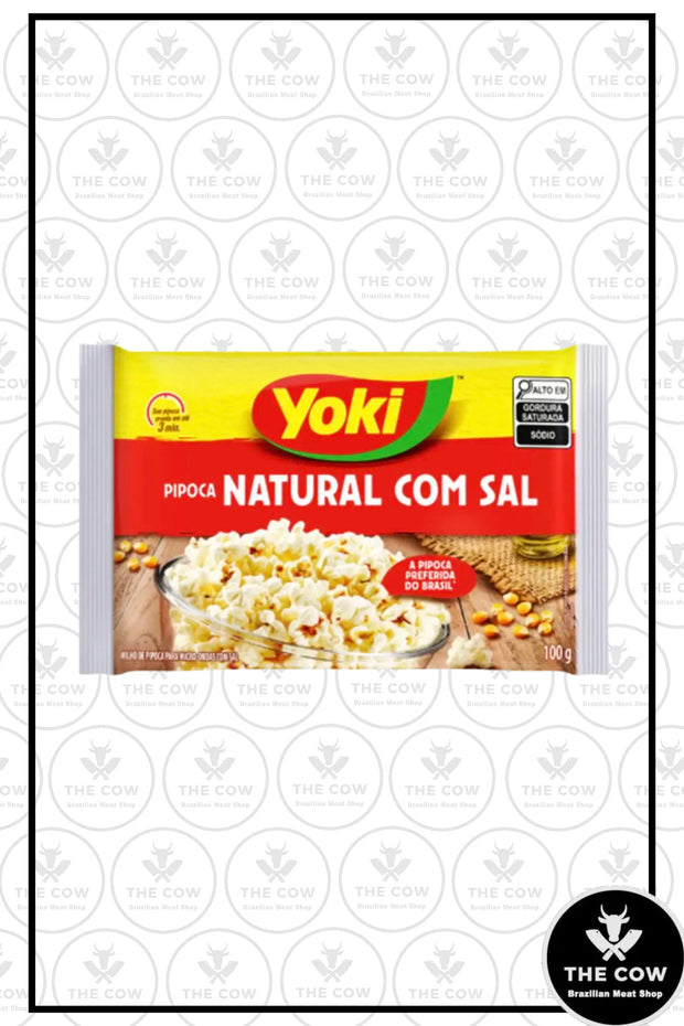 Pipoca Natural com Sal - Yoki - 100g
