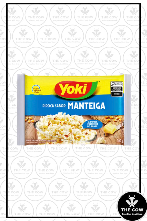 Pipoca sabor Manteiga  - Yoki - 100g