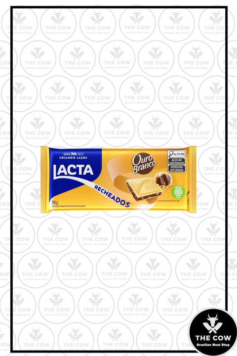 Barra de Chocolate Ouro Branco - Lacta -80g