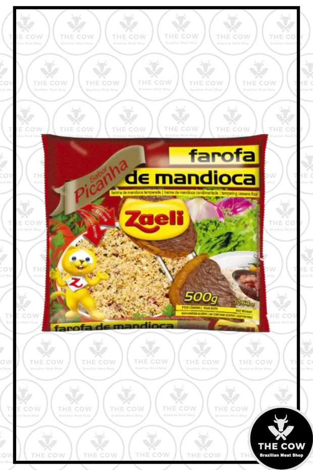 Farofa de Mandioca sabor Picanha - Zaeli 500g