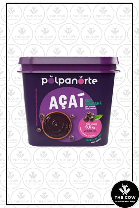 Açai com Guarana - Polpanorte - 3.6kg