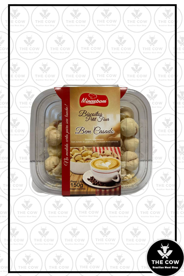 Petit Four Bem Casado MinasBom 150g