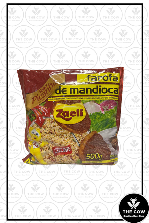 Farofa de Mandioca sabor Picanha - Zaeli 500g