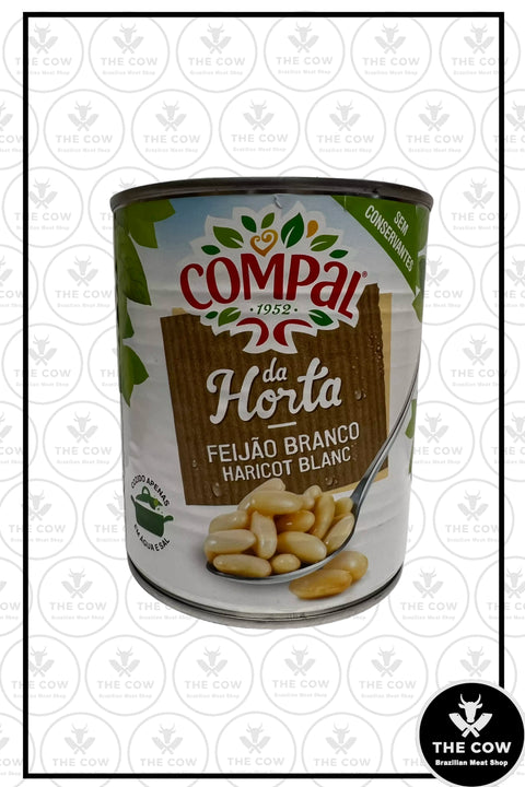 Feijão Branco Enlatado - Compal 845g