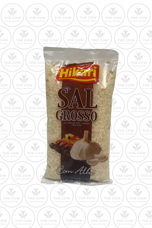 Sal grosso com Alho - Hikari 500g