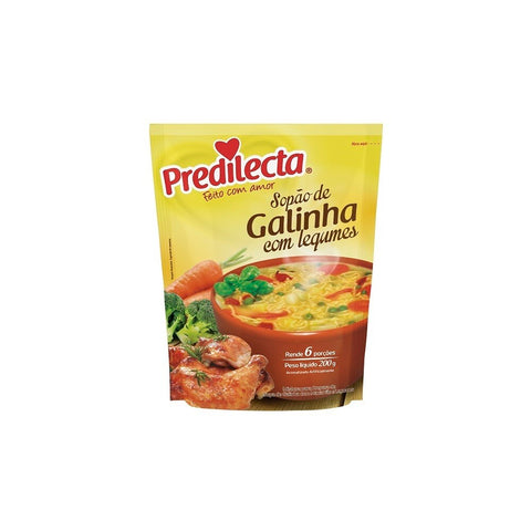 Sopão de galinha e legumes - Predilecta 200g