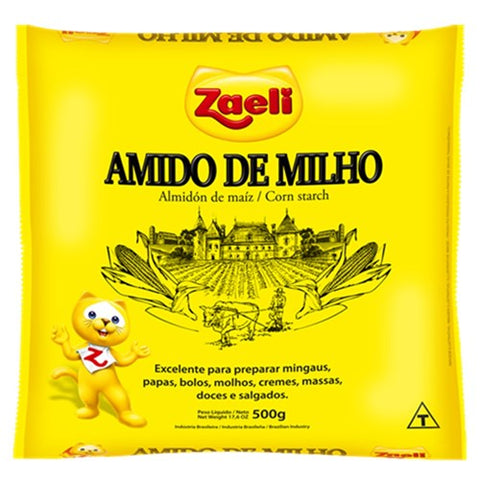 Amido de Milho Zaeli 500g / Corn Starch