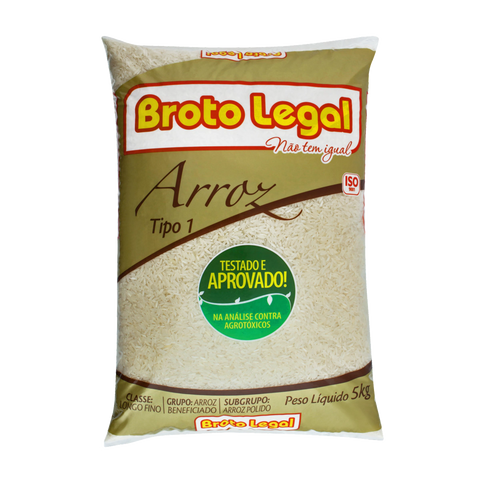 Arroz Tipo 1 Broto Legal 5kg