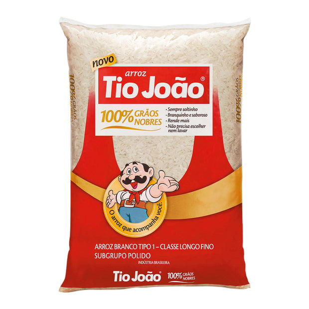 Arroz Branco - Tio João 5kg