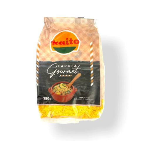 Farofa Gourmet Sabor Galinha Caipira Kaito 350g