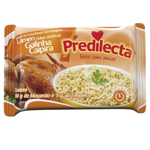 Macarrão Instantâneo sabor Frango - Predilecta 85g