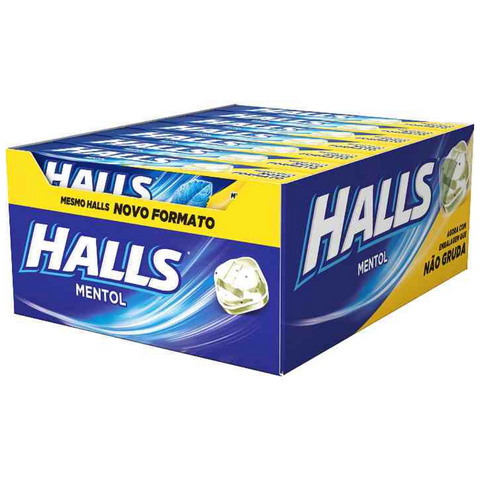 Pastilha Halls Sabor Menta - 28g