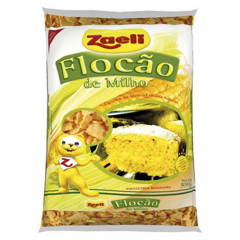 Farinha de Milho em Flocos - Zaeli 500g