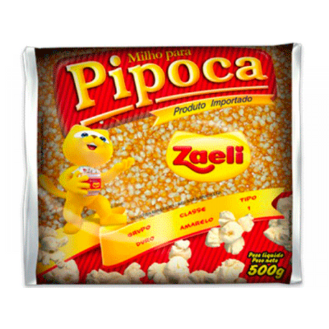 Milho de Pipoca - Zaeli 500g