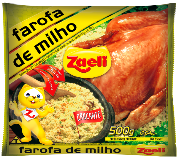 Farofa de milho - Zaeli 500g