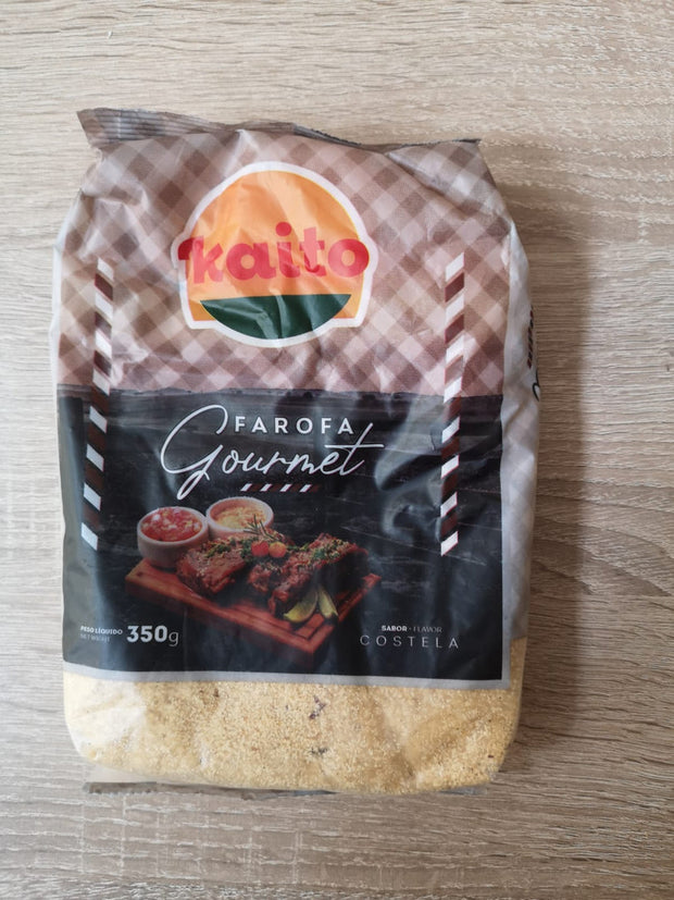 Farofa Gourmet Sabor Costela Kaito 350g